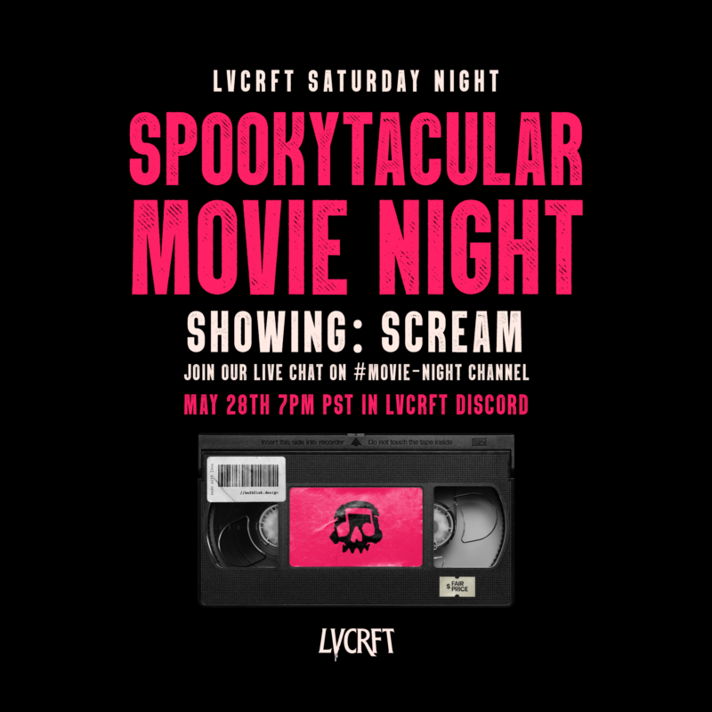 LVCRFT Scream Movie Night