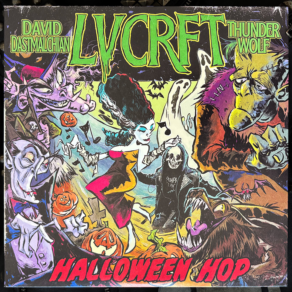LVCRFT Halloween Hop 10" Vinyl with Drew Rausch Art